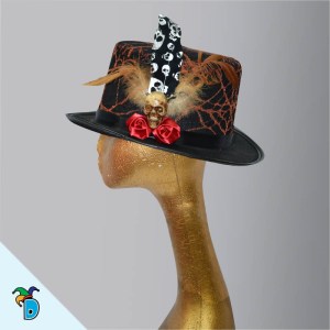 Sombrero Copa Calavera